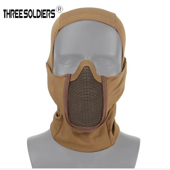 Balaclava Airsoft Mesh Mask Full Face Protection Hood for Cs War Game Hunting US - Picture 1 of 9